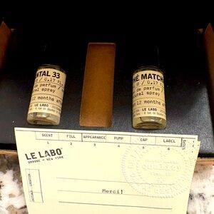 Le Labo Santal 33 and The Matcha Duo